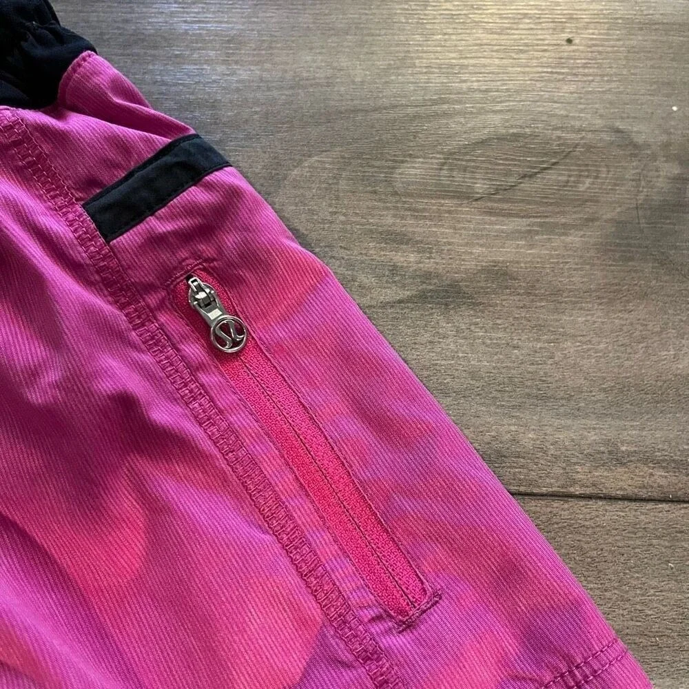 Lululemon‎ Pink Athletic Workout Shorts Women 4